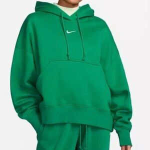 Nike Emerald Green Pullover Hoodie
